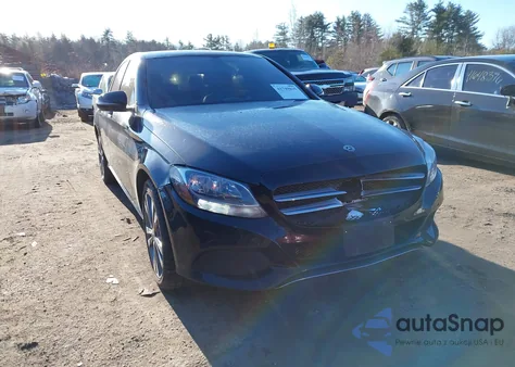 2018 Mercedes-Benz C 300 4Matic from USA, damaged, VIN 55SWF4KB1JU281757